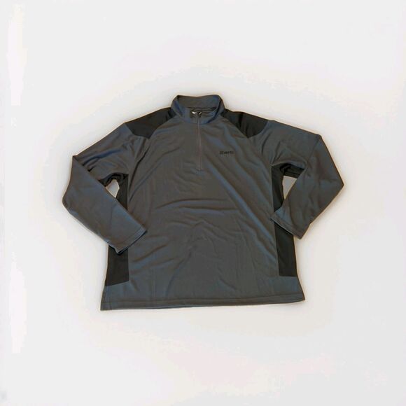 Vertx Shooter 1/4 Zip Shirt Mens 2XL Black Gray Athletic Long Sleeve Logo - Picture 1 of 8